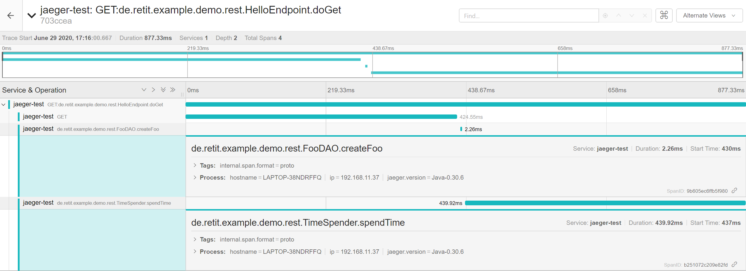 Tracing Applications on Payara with OpenTracing and Jaeger